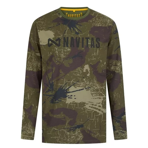 Navitas Identity Camo Long Sleeve Tee S Tricou