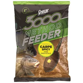 Sensas 3000 Method Carp Spicy Nadă 1kg