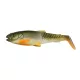 Savage Gear Craft Cannibal Paddletail Momeală de plastic 8,5cm 7gr Olive pearl Hot orange