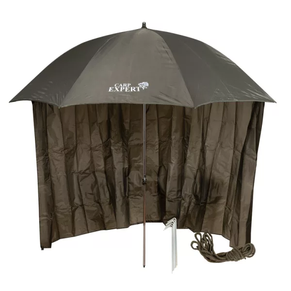 Carp Expert Umbrelă cu Perete Lateral 220cm