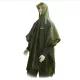 Outdoor PVC Poncho Olive Pelerină de ploaie M
