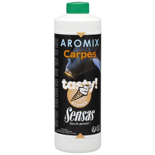 Sensas Aromix Carp Tasty Scopex Atracție Lichidă 500ml