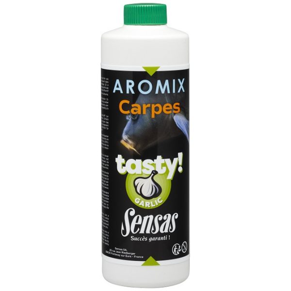 Sensas Aromix Carp Tasty Garlic Atracție Lichidă 500ml