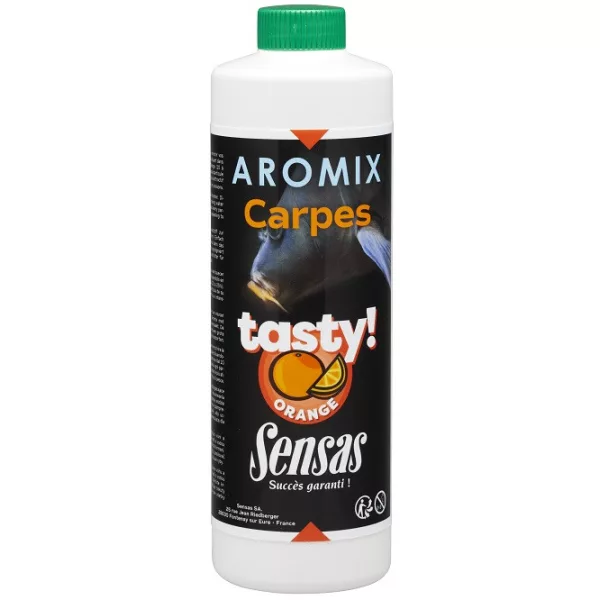 Sensas Aromix Carp Tasty Orange Atracție Lichidă 500ml