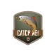 Delphin CatchME! Autocolant Păstrăv