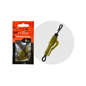 Carp Expert Quick Change Lead Clip de plumb 5buc