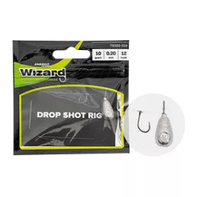   Wizard DROPSHOT LEADER LIGHT 10G 0.20 12ES CÂRLIG Montură Dropshot