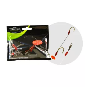   Wizard Monster Surface Livebait Double Monobraid Rig 7/0+9/0 Clasic Rig de Somn