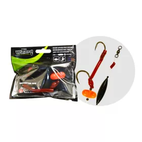   Wizard Monster River Upose Pro Double Monobraid Rig 7/0+9/0 20gr Rotundă Montură de somn