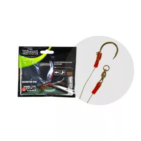   Wizard Monster Classic Braid Rig 9/0 Rotundă Montură de somn