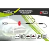 Wizard Monster Surface Livebait Double Braided Rig 6/0+8/0 Specimen Montură de somn