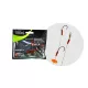 Wizard Monster Surface Livebait Double Braided Rig 7/0+9/0 Rotund Rig de Somn