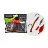 Wizard Monster River Upose Pro Double Monobraid Rig 9/0+11/0 4+4gr Rotundă Montură de somn