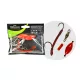 Wizard Monster River Upose Pro Double Monobraid Rig 6/0+8/0 4+4gr Specimen Montură de somn