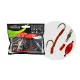 Wizard Monster River Upose Pro Double Monobraid Rig 7/0+9/0 4+4gr Clasic Montură de somn