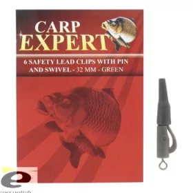   Carp Expert Ureche de suport pentru plumb de siguranță, cu vârtej