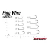 Decoy Jig12 Fine Wire #2 Füles Szakállas Egyágú Jig Horog 9db
