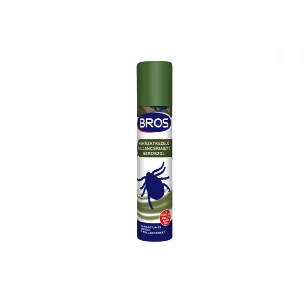 Bros Aerosol repelent pentru căpușe pentru îmbrăcăminte 90ml