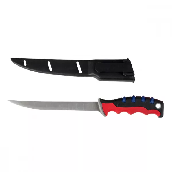 CUȚIT DE PESCUIT ARNO X-BLADE K9 CU TEACĂ (BLADE 7) - Cuțit de pescuit