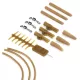 Carp Academy Montură completă pe Tub Moale Maro 3 buc