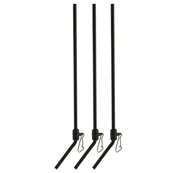 Tub anti-tangle 30cm 3/pachet. negru