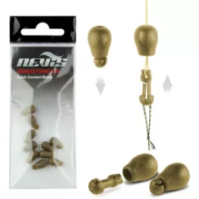 Nevis Mărgele cu conector rapid M 10 buc/pachet.