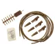 Carp Academy Montură completă pe Tub Moale Maro 3 buc