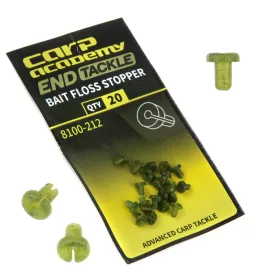 Carp Academy Bait Floss Zöld 4x5mm Csalistopper 20db