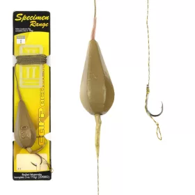   Carp Academy Montură completă pentru boilies Negru 6 1buc/pachet Cârlig de boilies cu ochet și barbă
