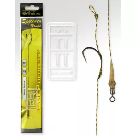   Carp Academy Forfac Boilies Negru 4 1buc/pachet Cârlig de boilies cu ochet și barbă