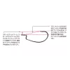 Decoy Worm 19 S.S. 3 Offset Horog 9db