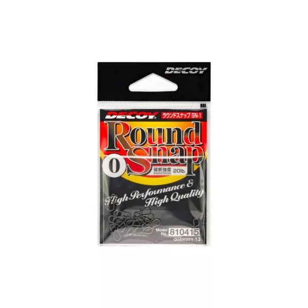 Decoy SN-1 Duolock Round Snap 0 20lb Kapocs 13db