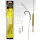 Carp Academy Basic Super Rig Negru 4 2buc/pachet Cârlig de crap Cu Ochi Cu Barbă