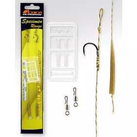   Carp Academy Basic Special Rig Teflon Negru 2 2buc/pachet Cârlig de crap Cu Ochi Cu Barbă