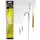 Carp Academy Basic Special Rig Teflon Negru 2 2buc/pachet Cârlig de crap Cu Ochi Cu Barbă