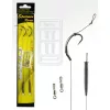 Carp Academy Blow Back Rig Negru 2 2buc/pachet Cârlig de boilies cu ochet și barbă