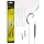 Carp Academy Blow Back Rig Negru 2 2buc/pachet Cârlig de boilies cu ochet și barbă