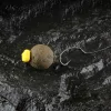 Carp Academy Blow Back Rig Negru 4 2buc/pachet Cârlig de boilies cu ochet și barbă