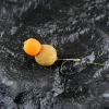 Carp Academy Special Pop Up Rig Teflon Negru 2 2buc/pachet Cu ochet Cu barbă Cârlig de boilies