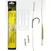 Carp Academy Special Pop Up Rig Teflon Negru 4 2buc/pachet Cu ochet Cu barbă Cârlig de boilies