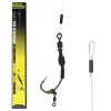 Carp Academy Spinner Rig Curved Shank Rig 4 Cârlig de boilies Spinner cu barbetă și ochet