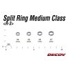 Decoy R-3 Medium Class Silver 7 90lb Split Ring Kulcskarika 15db
