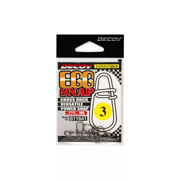 Decoy SN-3 Egg Snap 5 120lb Kapocs 7db