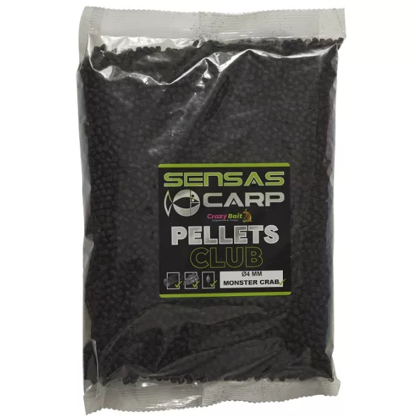 Sensas Monster Crab Club Pellets 4mm Pelete de nadă 10kg