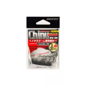 Decoy SV-30 Chinu Head #2 1,8gr Jig Fej 5db
