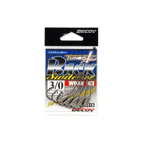   Decoy Worm 103 Back Swicher #2/0 0,9gr Súlyozott Offset Horog 5db