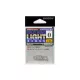 Decoy R-4 Light Class Silver 1 20lb Split Ring Kulcskarika 20db