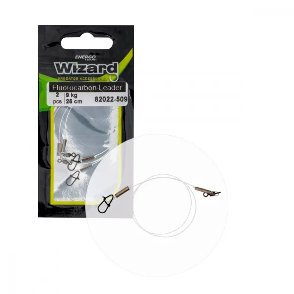 Wizard Forfac Asamblat Fluorocarbon Neo 15Kg 25Cm 2Buc/Pachet