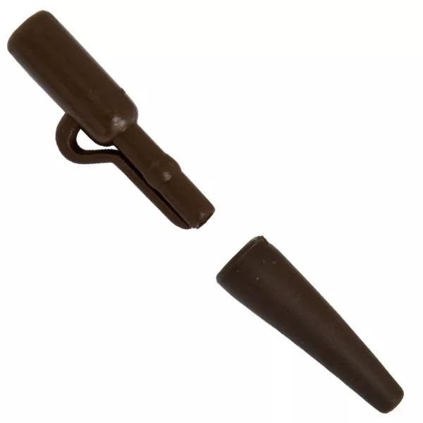 Agrafă de plumb cu opritor conic din cauciuc 2X6 BUC/PACHET - Clip de plumb
