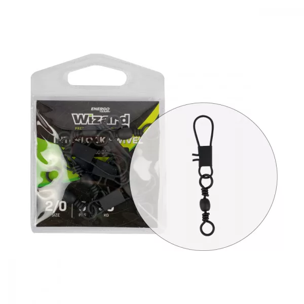 WIZARD CATFISH BARREL AGRAFĂ VÂRTEL 6/0*6 2BUC/PACHET - Agrafă vârtej